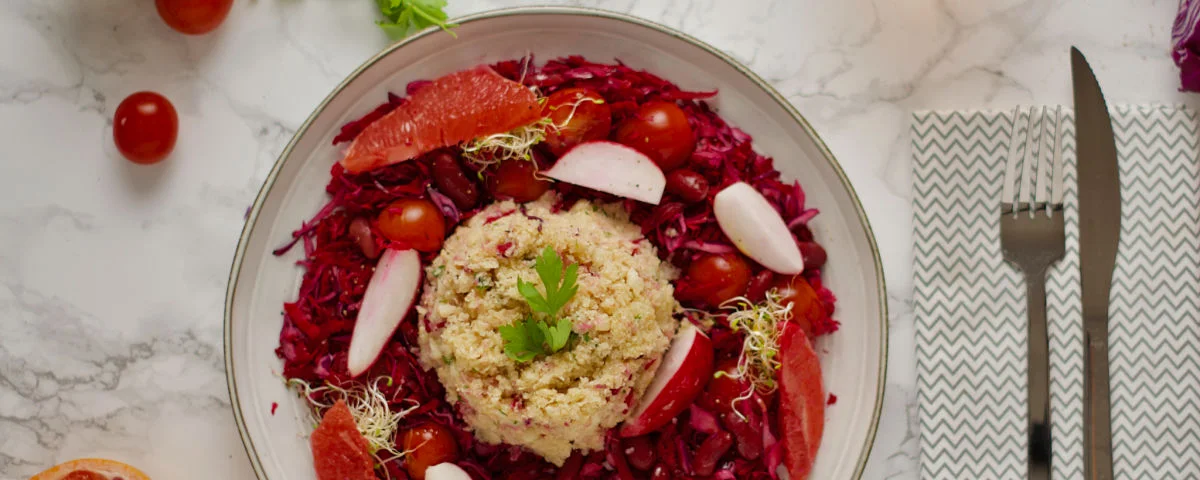 Recipe kit Pink beet and grapefruit salad